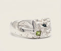 Peridot Signet Ring