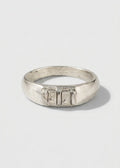 Slim baguette ring